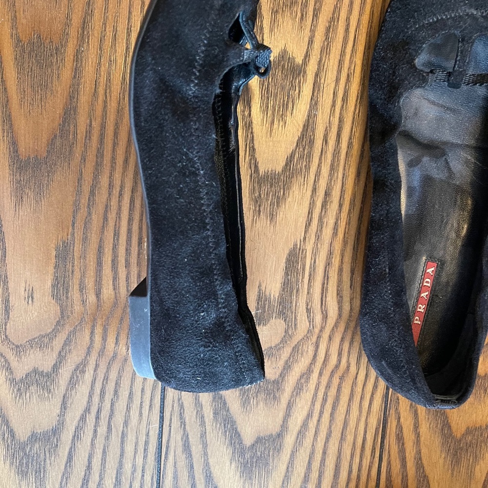 Prada suede flats never worn - Picture 4 of 5